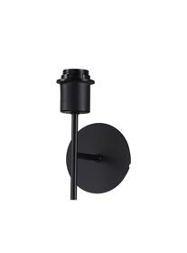 Carrie Satin Black Wall Lights Deco Armed Wall Lights